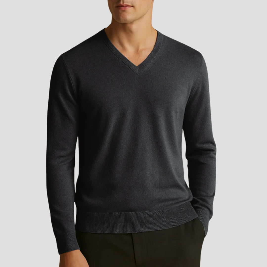 Cashmere V-Neck Sweater