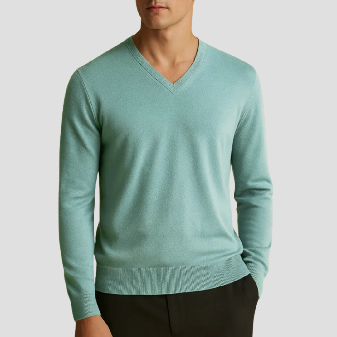 Cashmere V-Neck Sweater