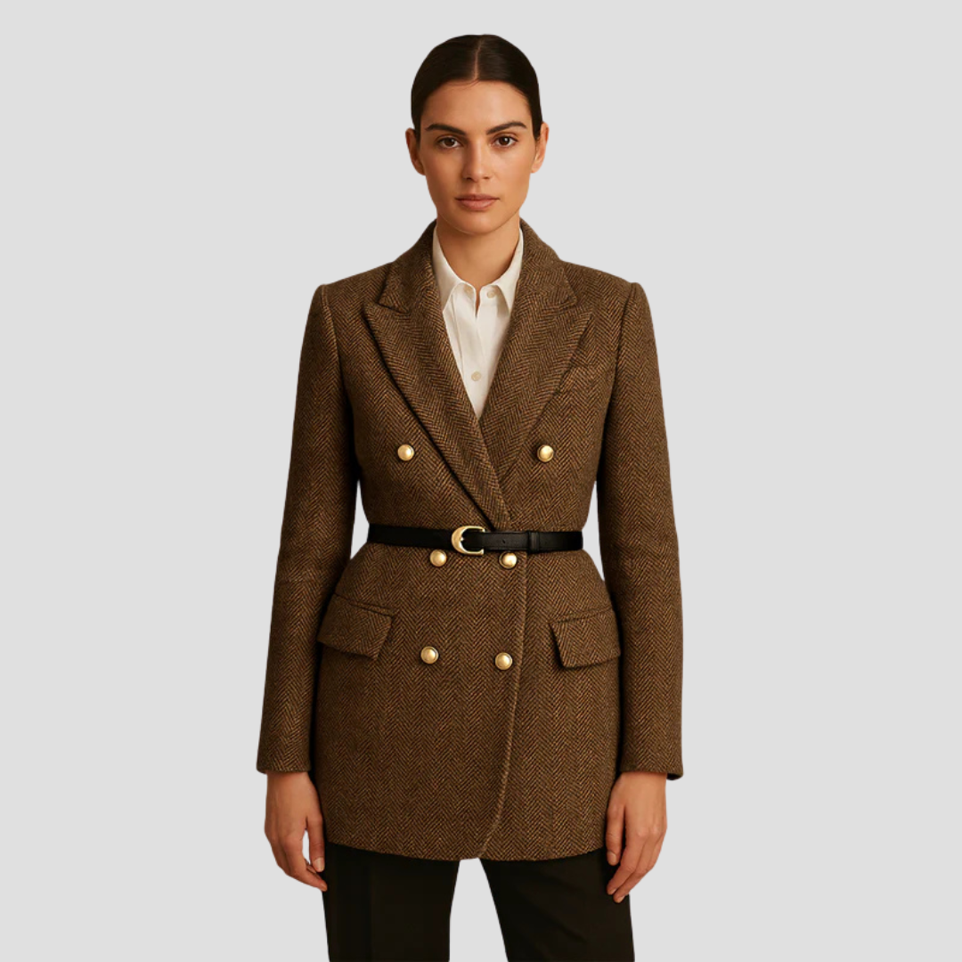 Tailored Belted Coat