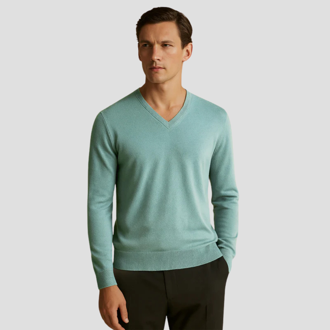 Cashmere V-Neck Sweater