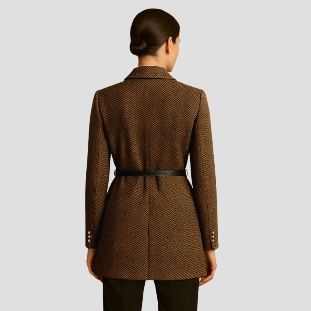 Tailored Belted Coat