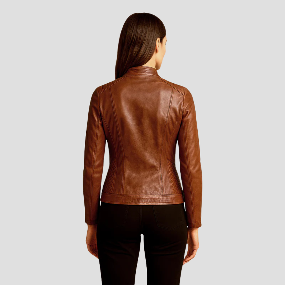 Quilted Leather Jacket