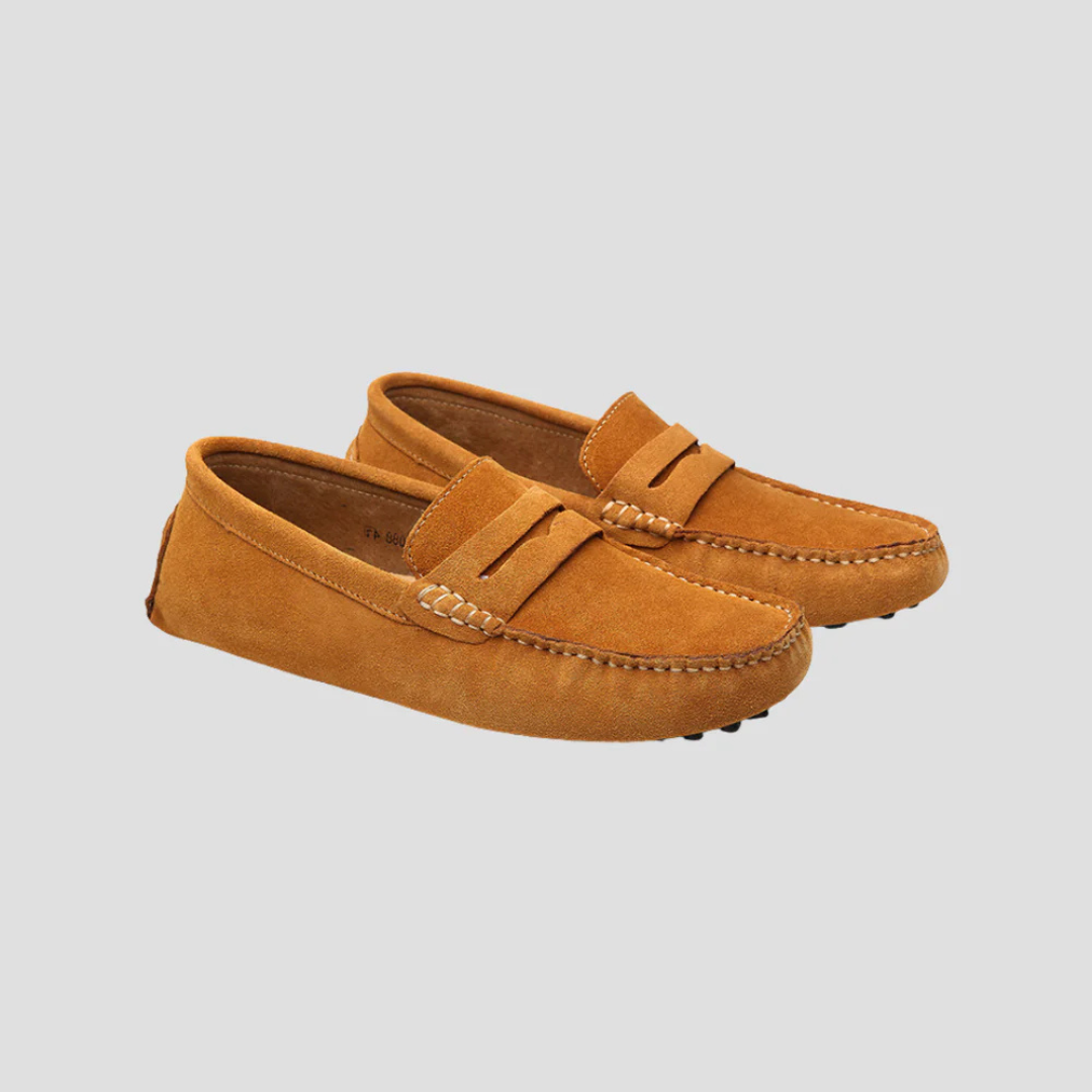 Charles | Cowhide Driving Loafers