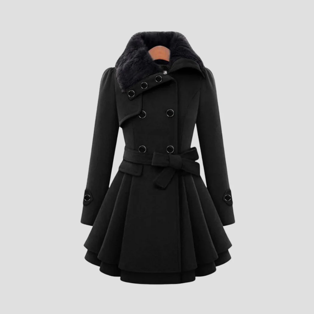 Emma | Long Belted Coat