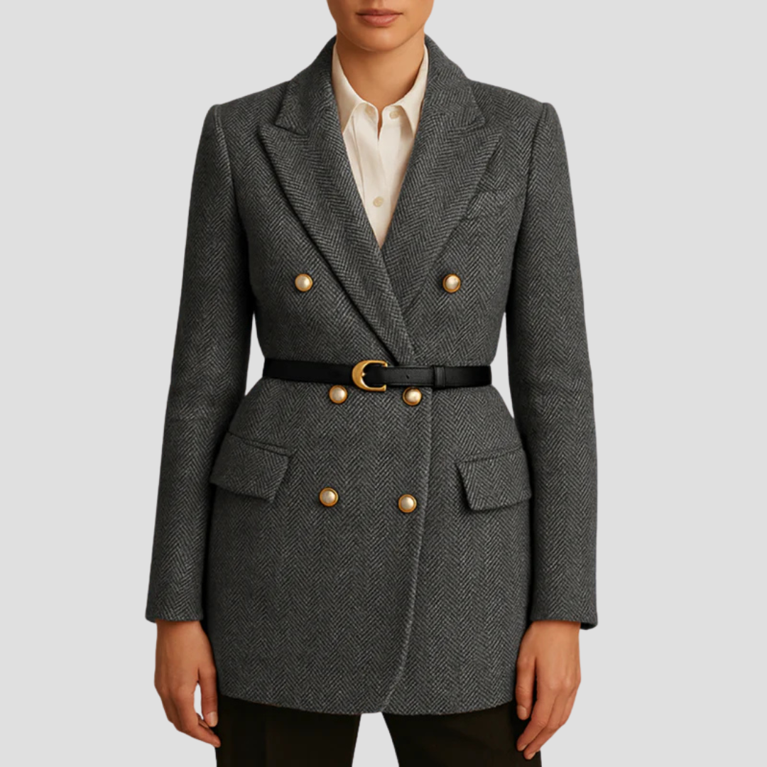 Tailored Belted Coat