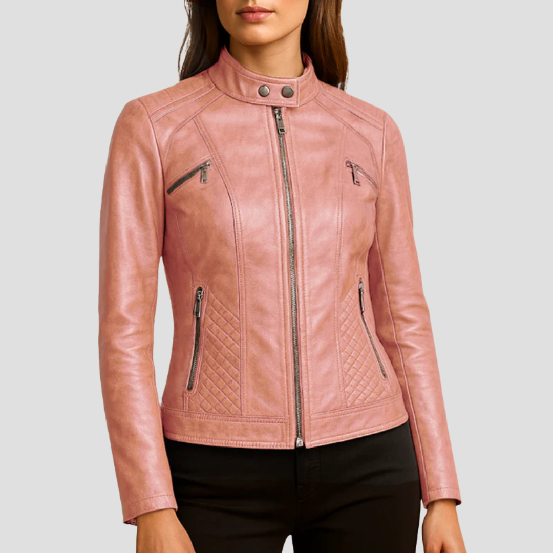 Quilted Leather Jacket