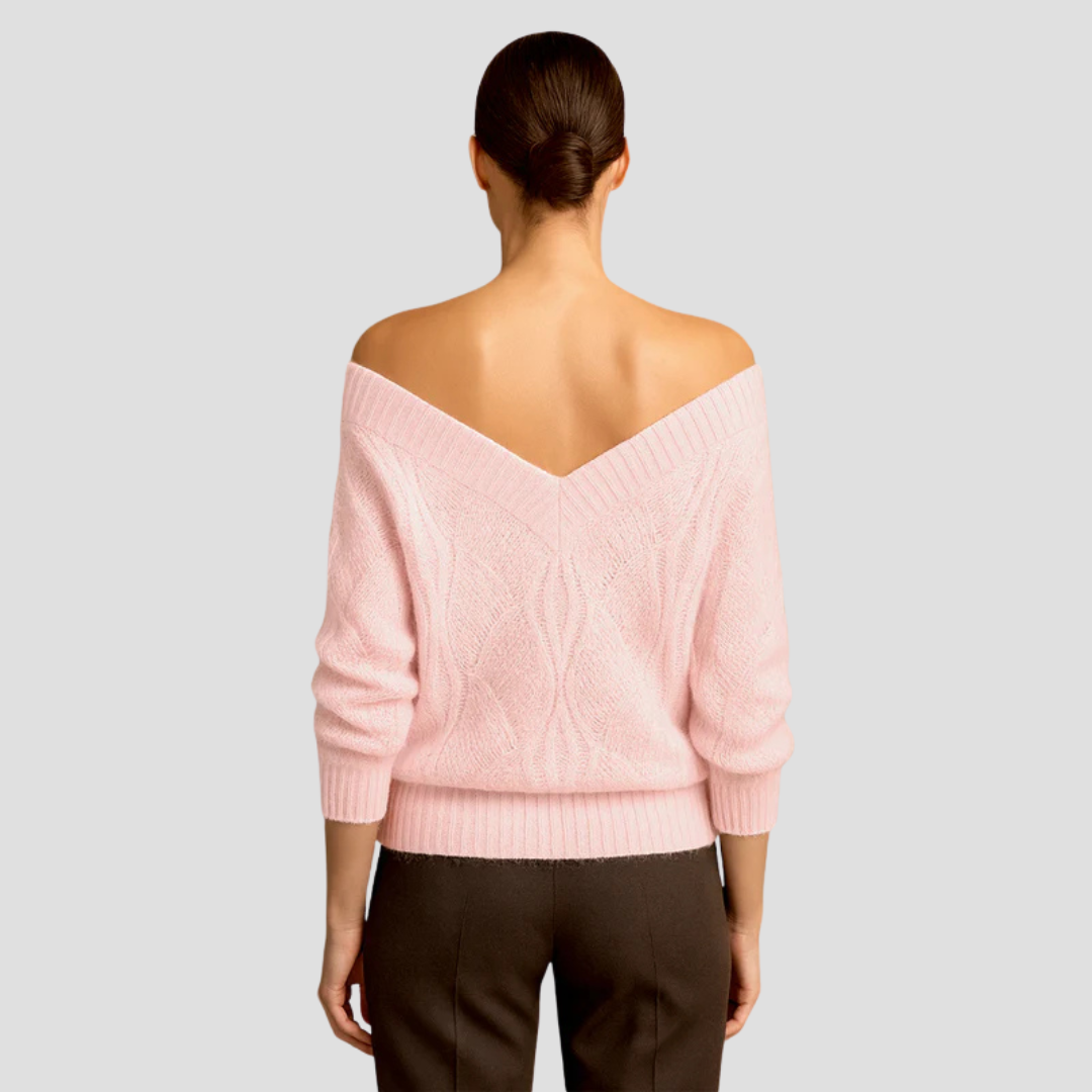 Off-Shoulder Sweater