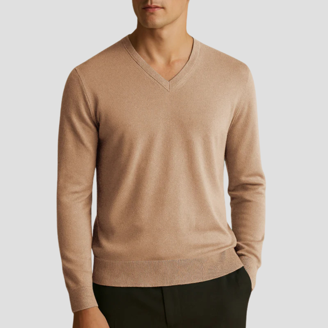 Cashmere V-Neck Sweater