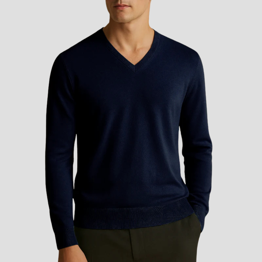 Cashmere V-Neck Sweater