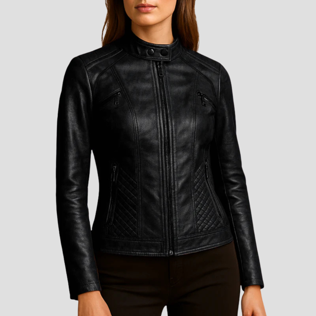 Quilted Leather Jacket