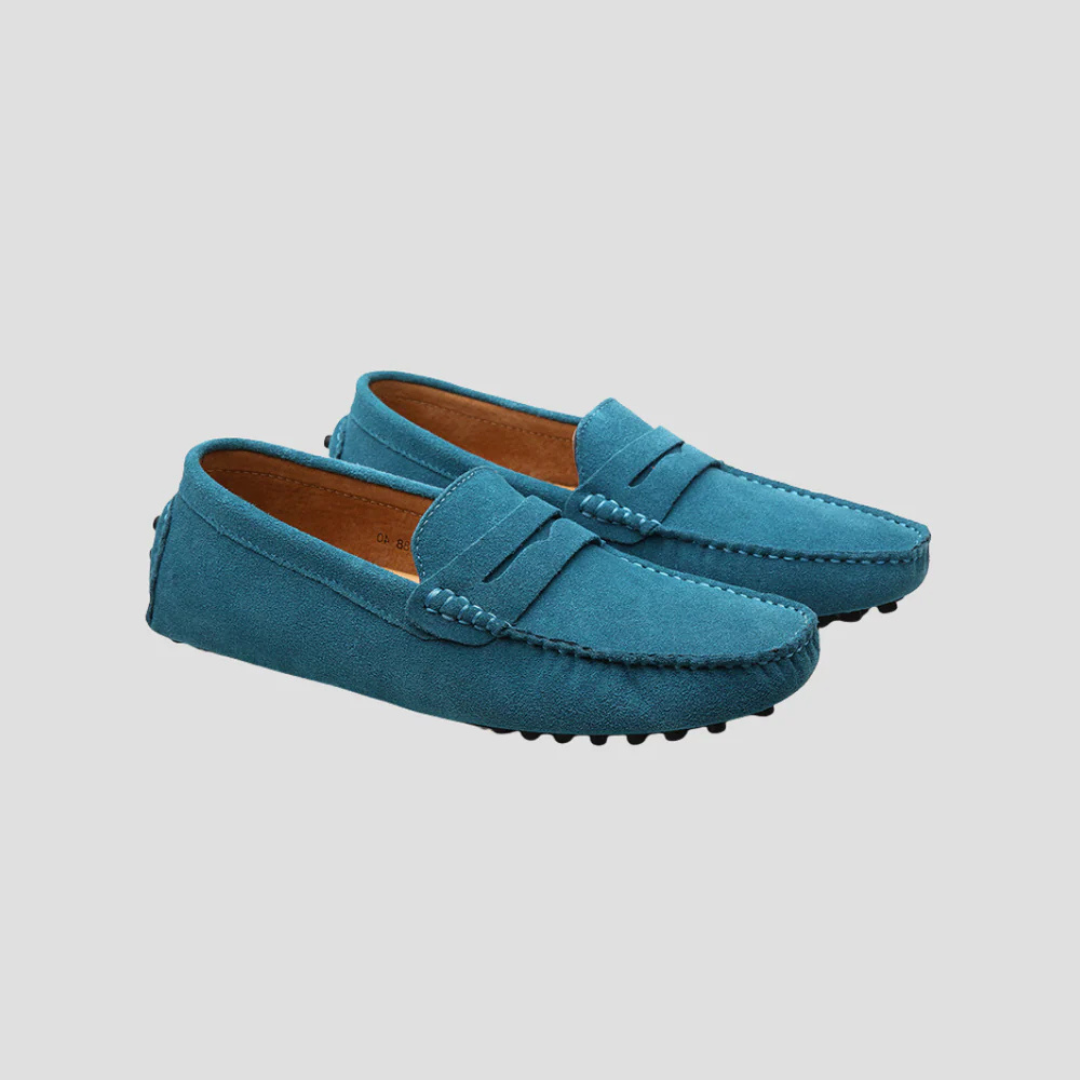Charles | Cowhide Driving Loafers