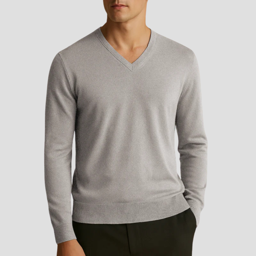 Cashmere V-Neck Sweater