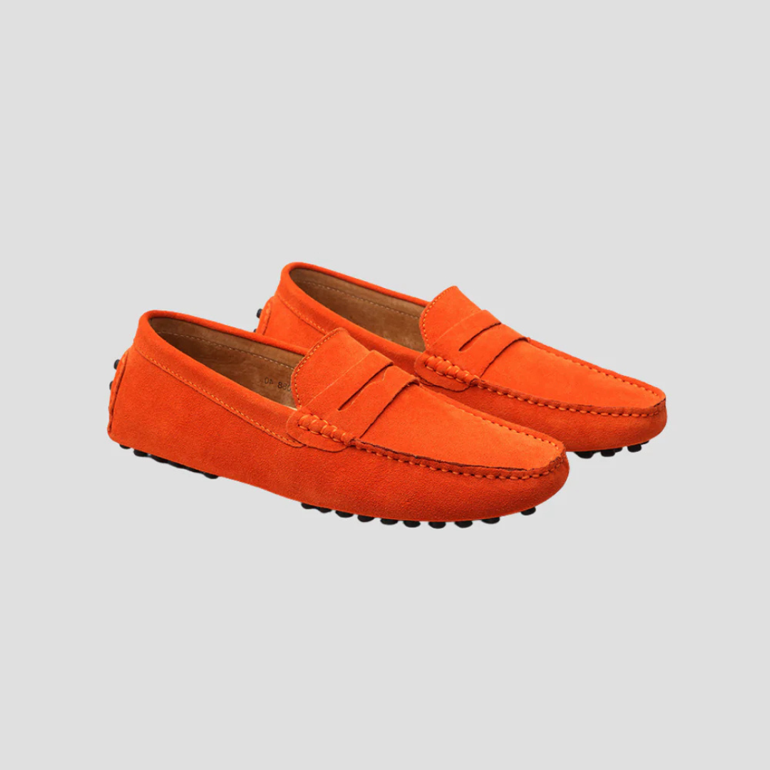 Charles | Cowhide Driving Loafers