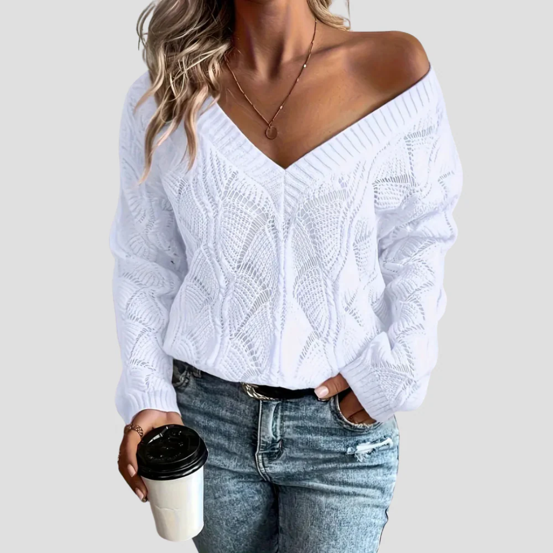 Donna | Off-Shoulder Sweater