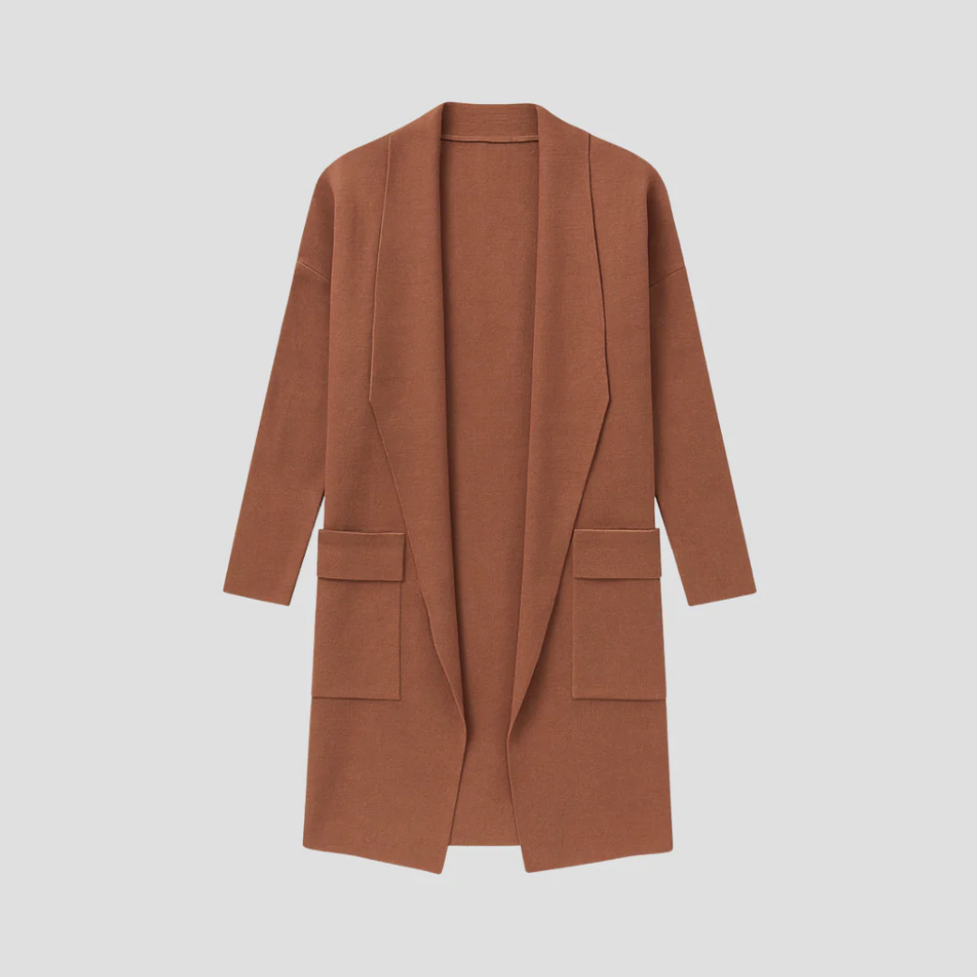 Carolyn | Long Open Cardigan
