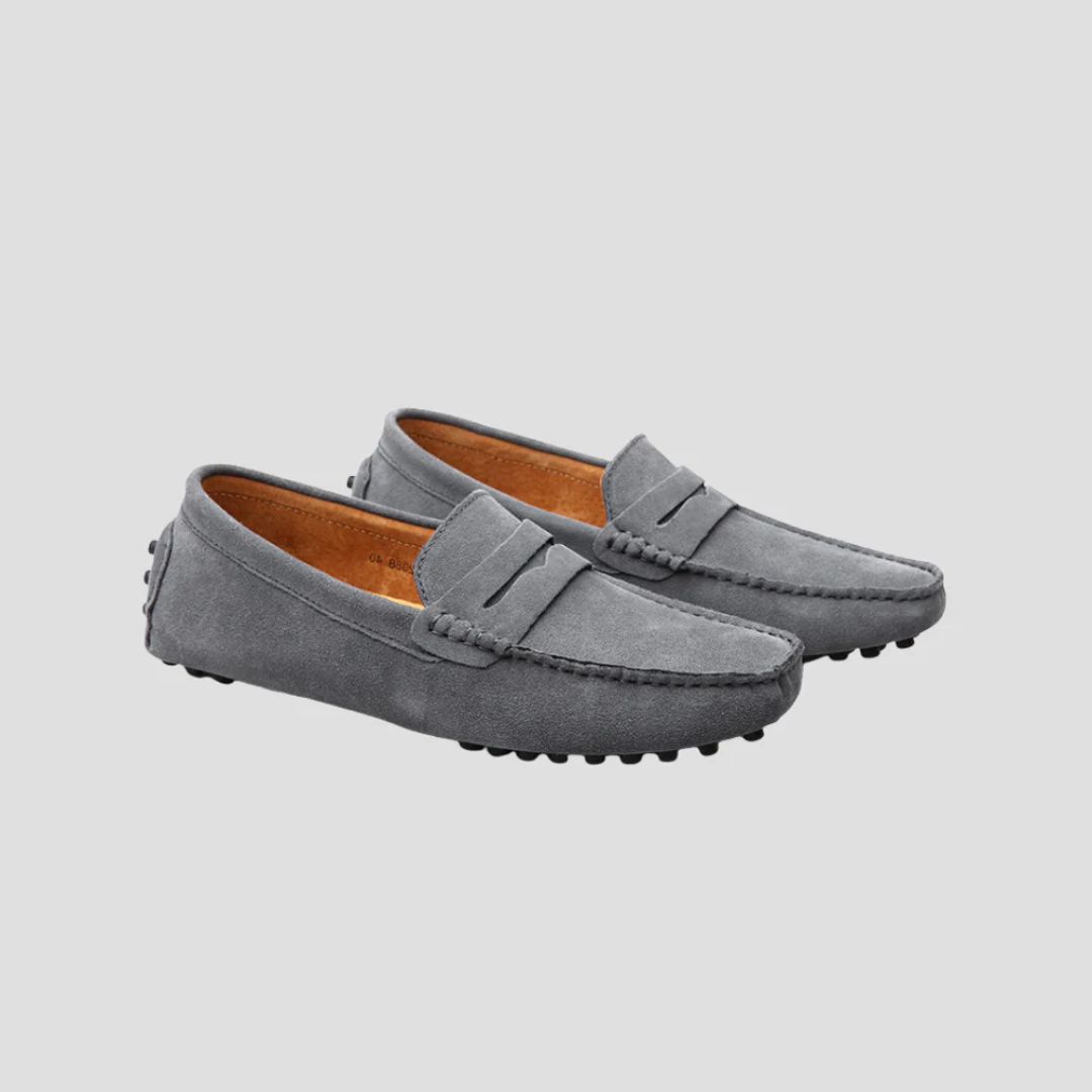 Charles | Cowhide Driving Loafers