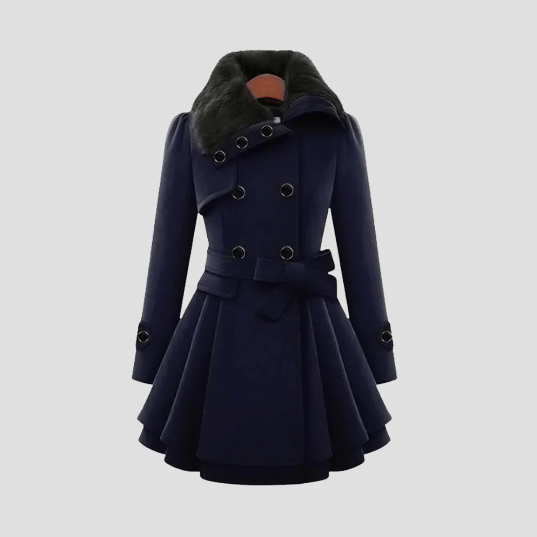 Emma | Long Belted Coat