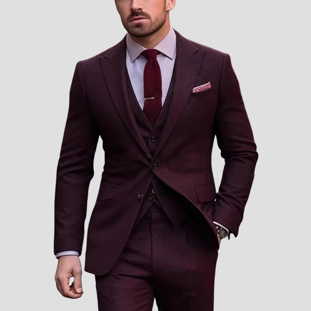 Ryan | Slim Fit Three Piece Suit