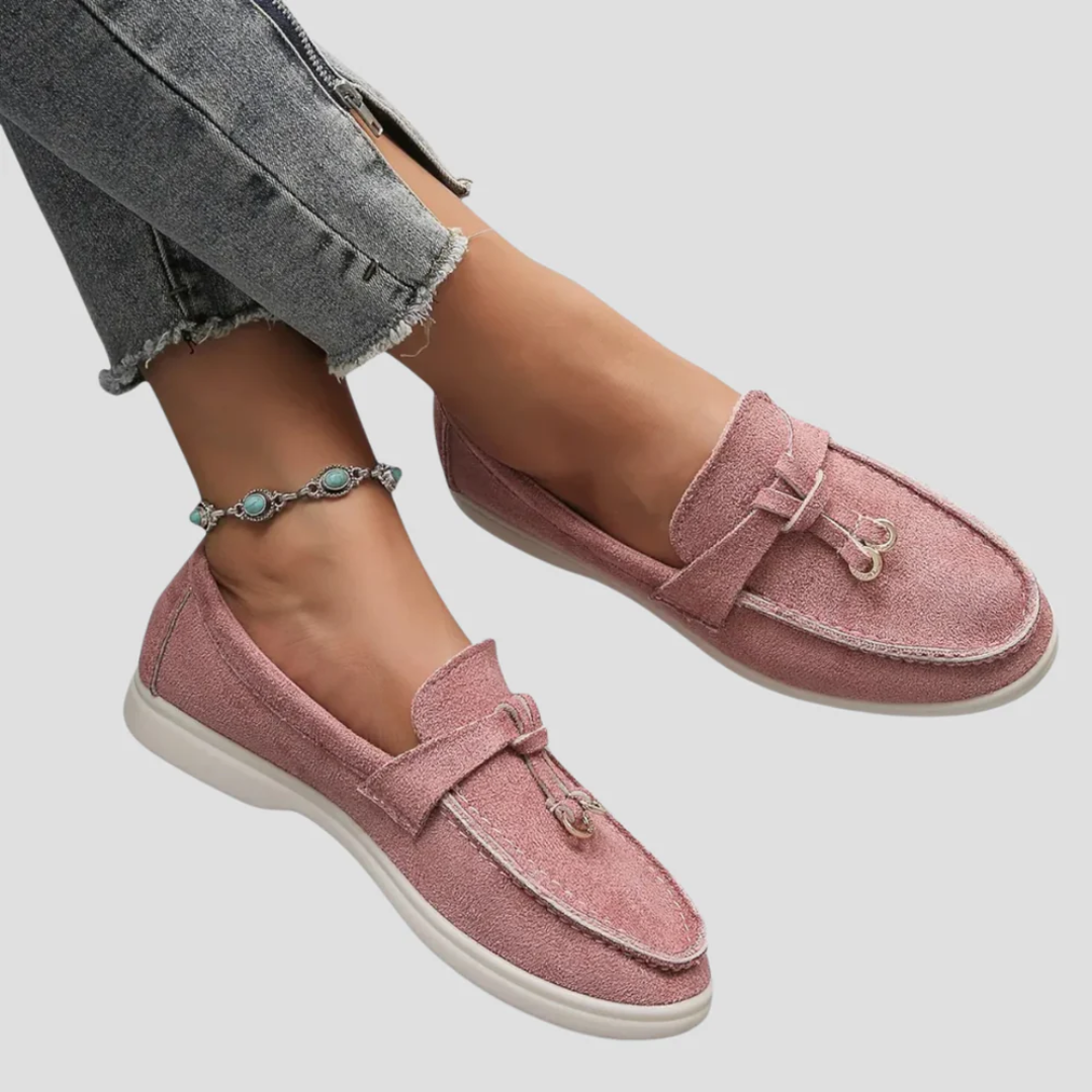 Mia | Suede Loafers