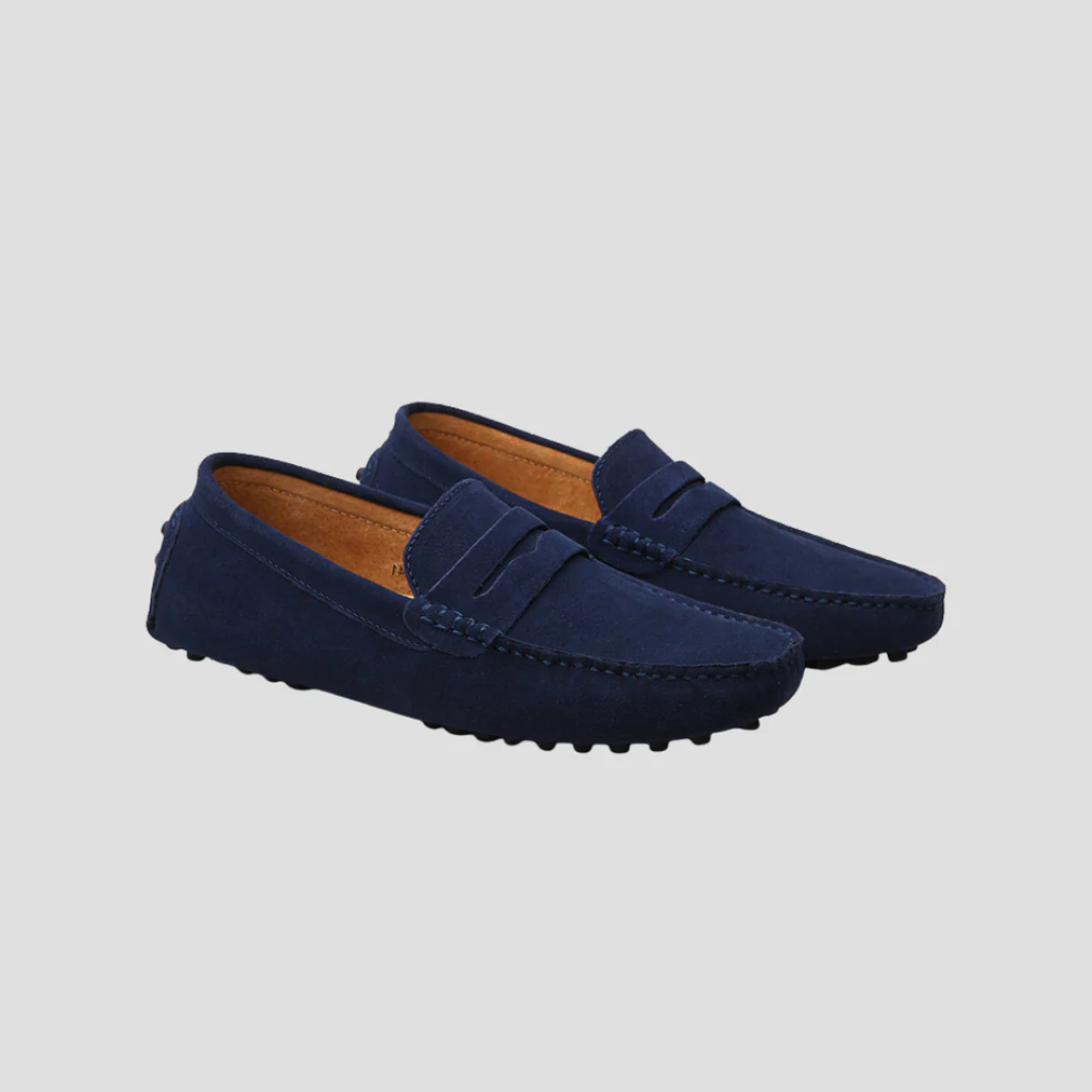 Charles | Cowhide Driving Loafers