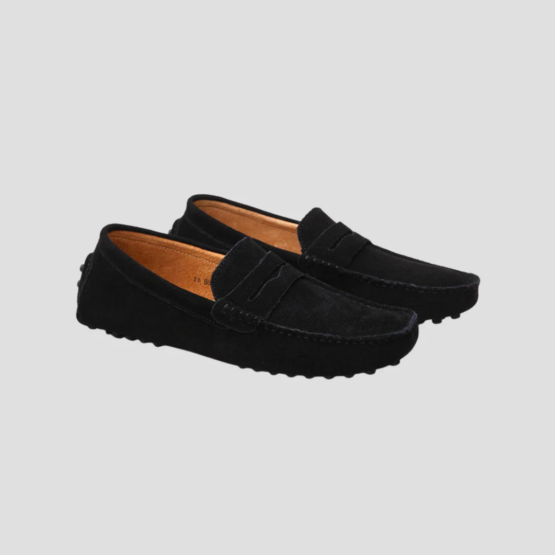 Charles | Cowhide Driving Loafers
