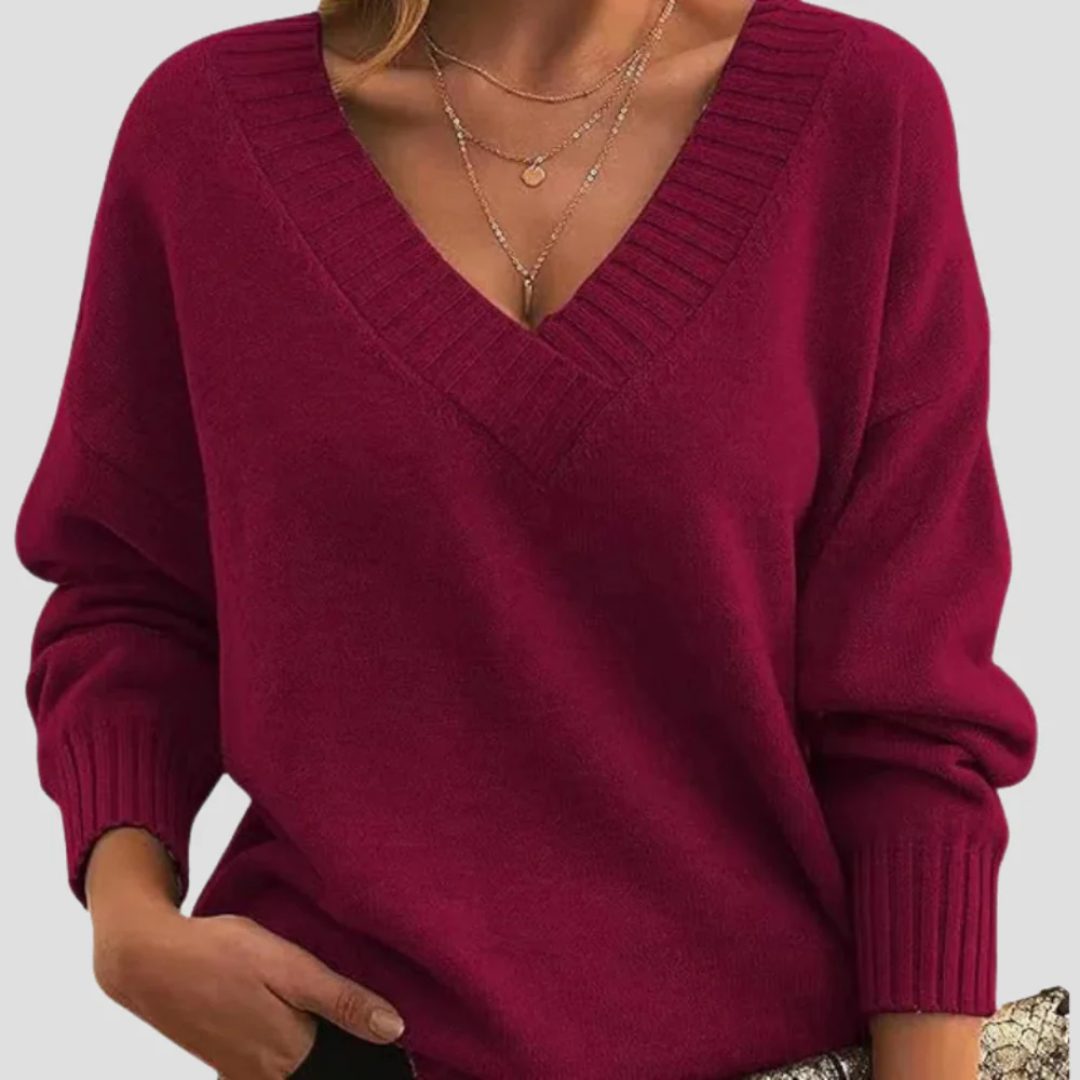 Diane | V-Neck Sweater