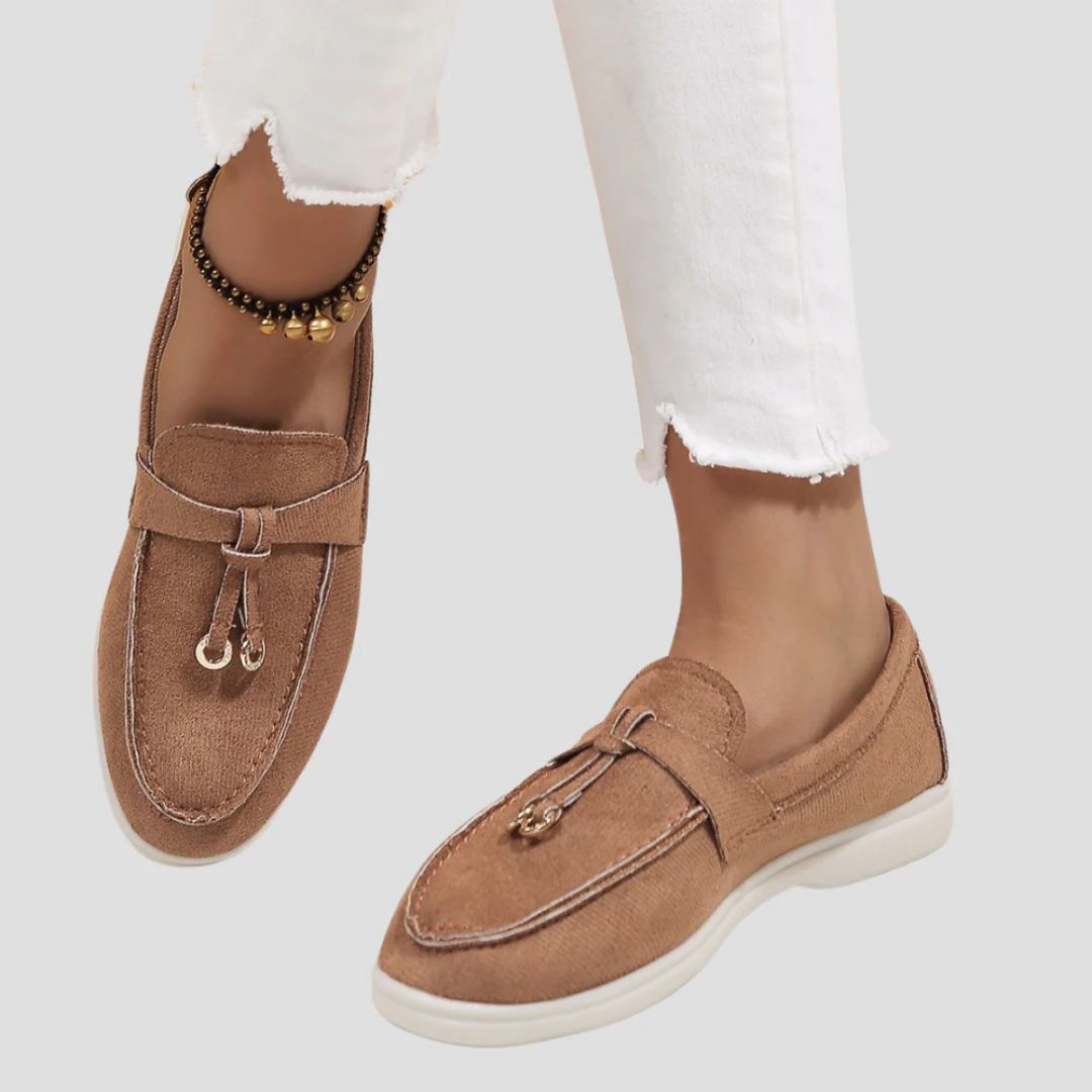 Mia | Suede Loafers