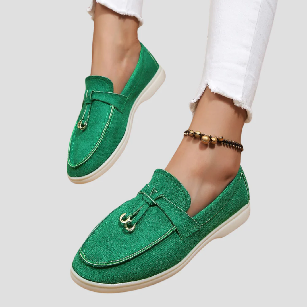Mia | Suede Loafers