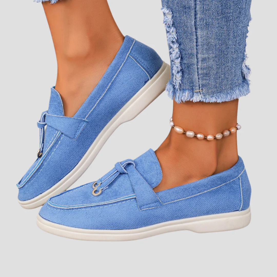 Mia | Suede Loafers