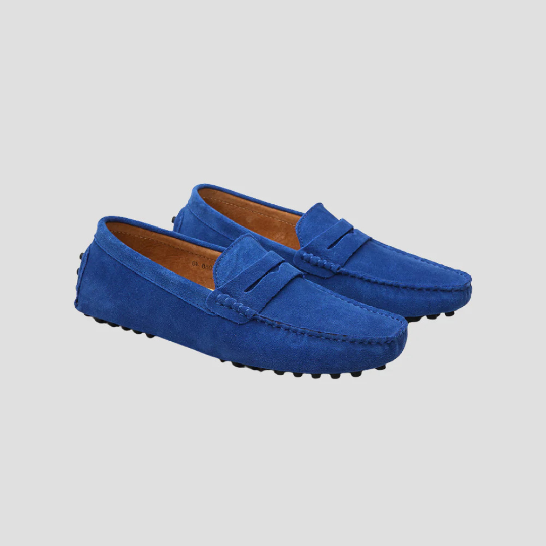 Charles | Cowhide Driving Loafers