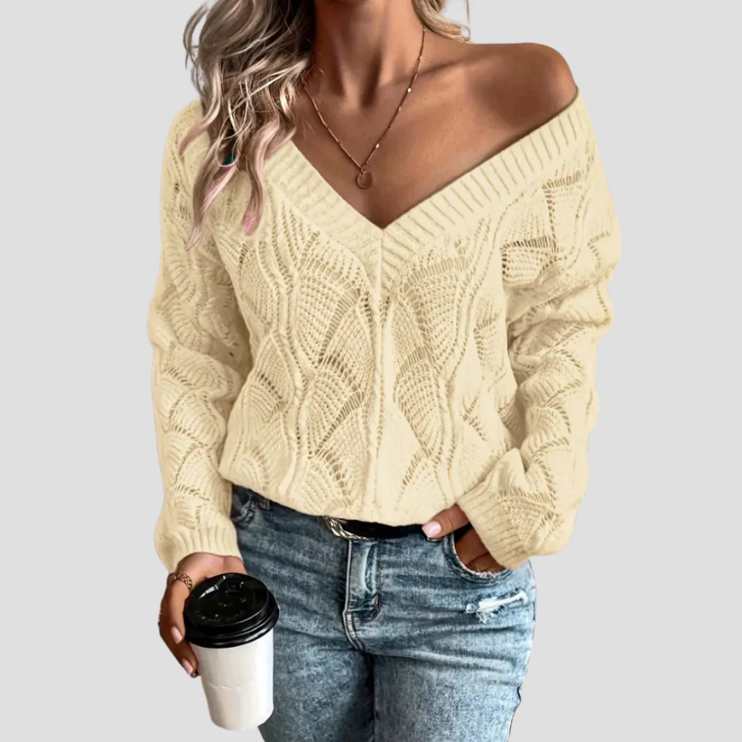 Donna | Off-Shoulder Sweater