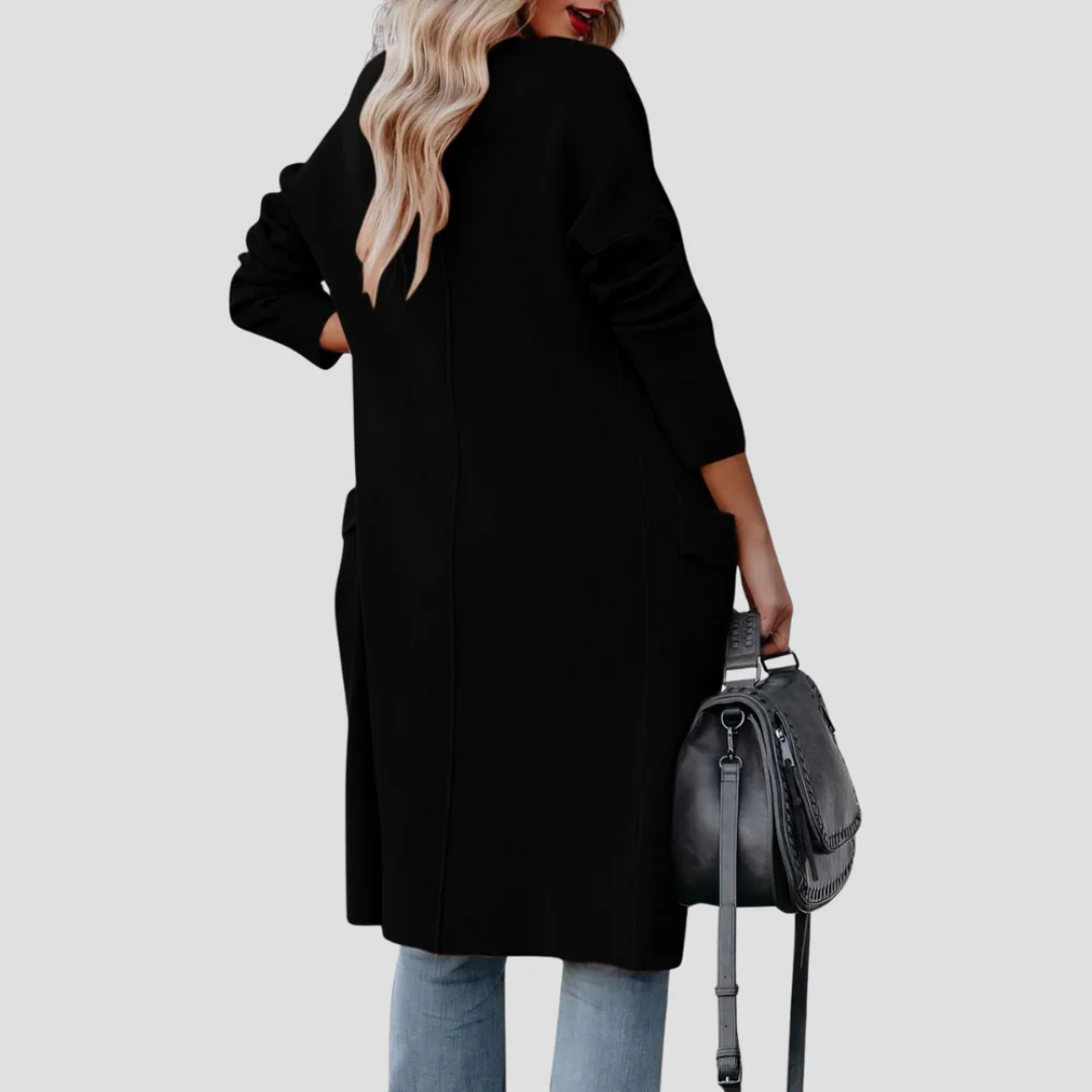 Carolyn | Long Open Cardigan